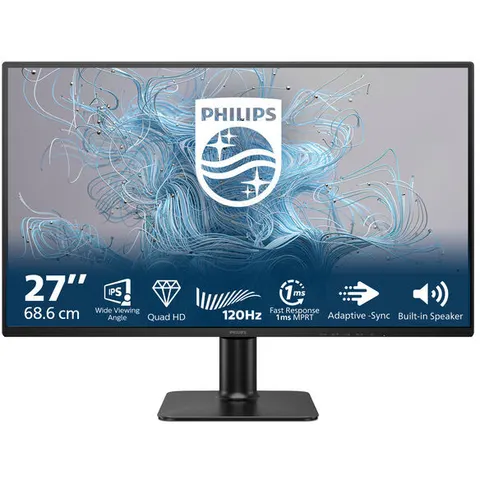 Monitor Philips 27E2N2500 27'/ QHD/ Negro – imagen 2