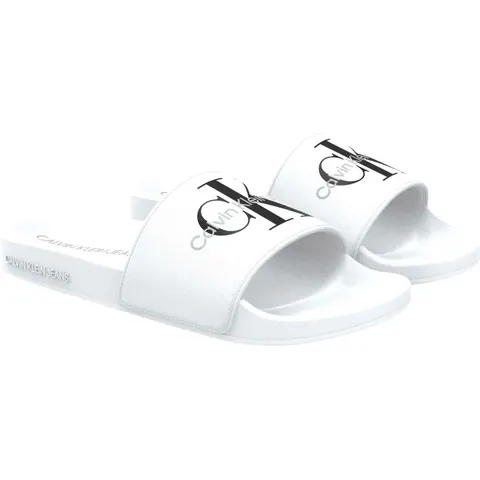 Chancla Calvin Klein Slide Monogram Mujer – 079210 – imagen 4