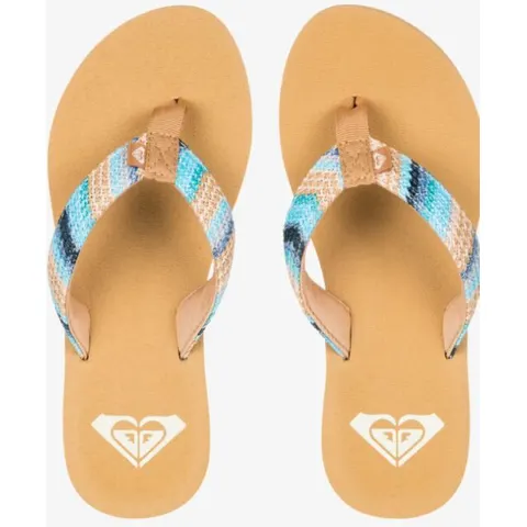 Chancla Roxy Porto Raffia II Mujer – imagen 2