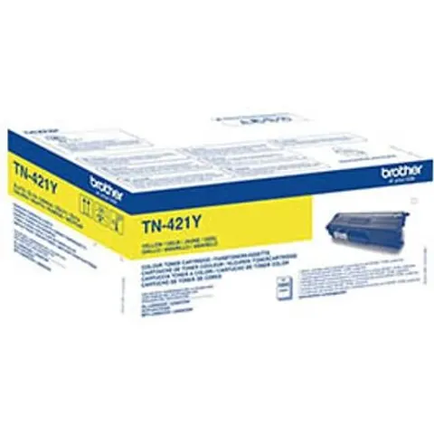 Brother TN-421Y toner amarillo – imagen 2