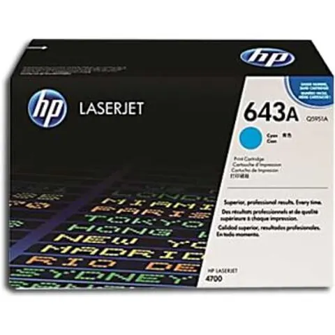 Q5951A toner cian HP 643A – imagen 2