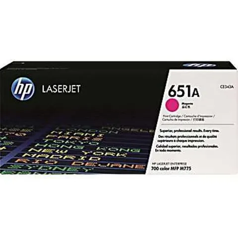 HP 651A (CE343A) toner magenta – imagen 2