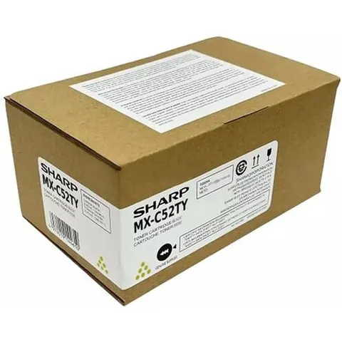 Sharp MX-C52TY toner amarillo – imagen 2