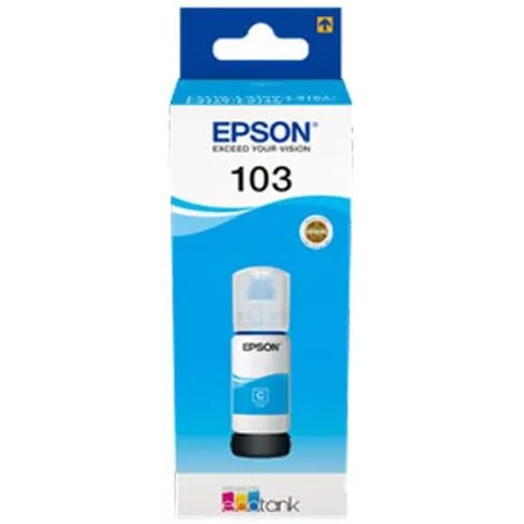Epson 103 botella de tinta cian – imagen 2