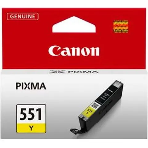 Canon CLI-551Y Cartucho de tinta amarillo – imagen 2