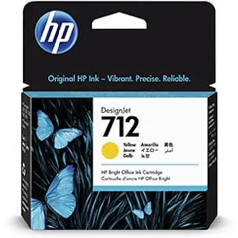 HP 712 Original Amarillo – imagen 2