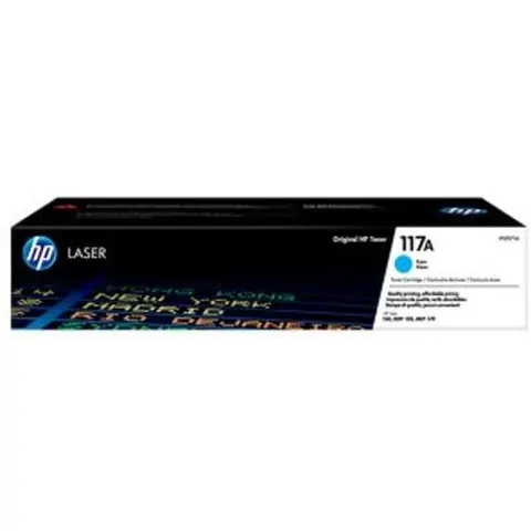 HP 117A toner cian – imagen 2