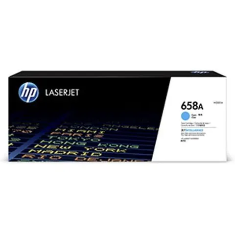 HP 658A toner cian – imagen 2