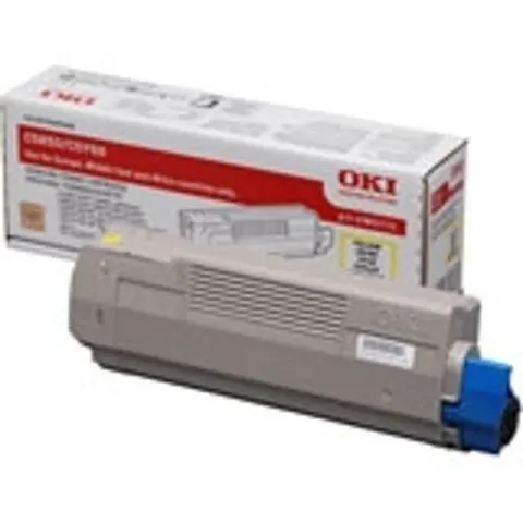 C5850 C5950 toner amarillo (OKI 43865721) – imagen 2