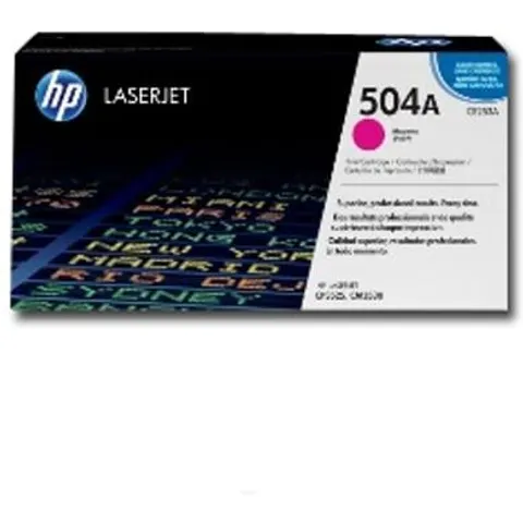 HP 504A (CE253A) toner magenta – imagen 2