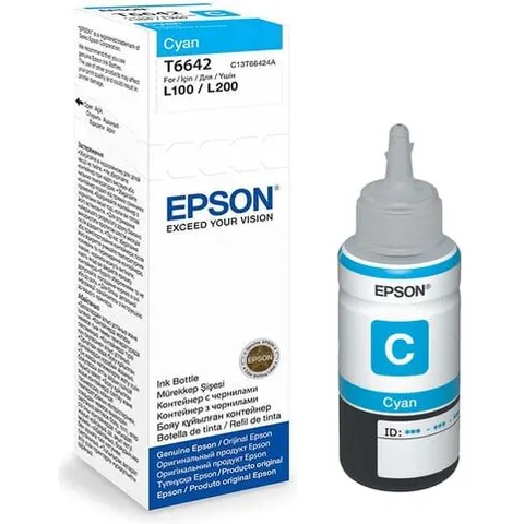 Epson 664 C botella tinta cian – imagen 2
