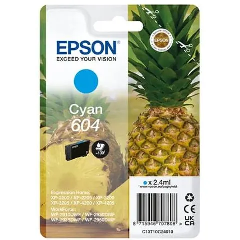 Epson 604 cartucho de tinta cian – imagen 2
