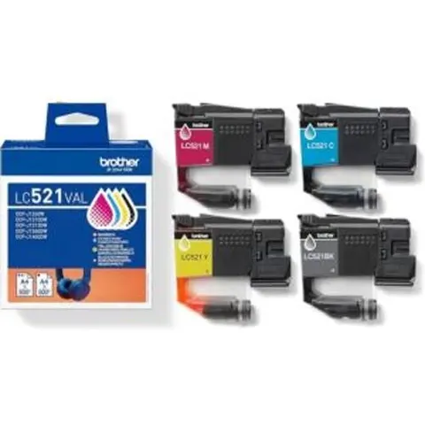 Brother LC521 Pack 4 colores – imagen 3