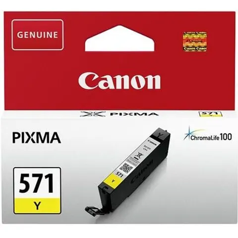Canon CLI-571Y Cartucho de tinta amarillo – imagen 2