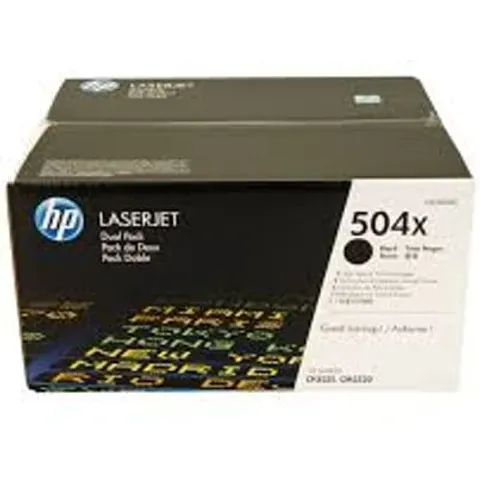 HP 504X (CE250XD) Pack dos toners – imagen 2