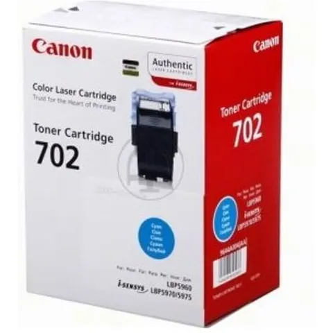 Canon 702 C toner cian original – imagen 2