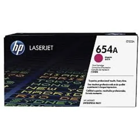 HP 654A (CF333A) toner Magenta – imagen 2