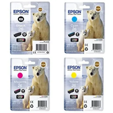 Epson 26 (T2616) Pack 4 colores – imagen 2