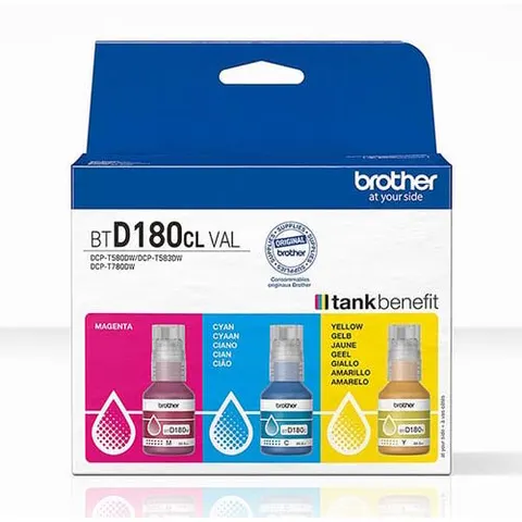 Brother BTD180CLVAL multipack CMY – imagen 2