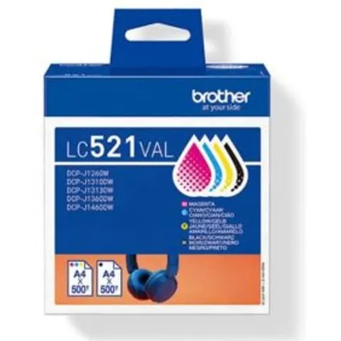 Brother LC521 Pack 4 colores – imagen 2