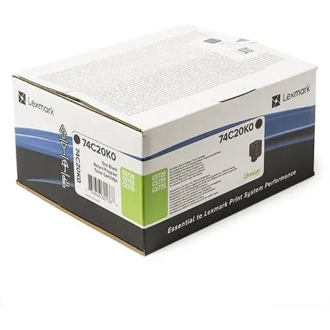 Lexmark 74C20K0 toner negro – imagen 2