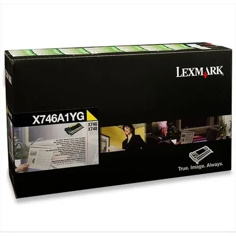 Lexmark X746A1YG toner Amarillo – imagen 2