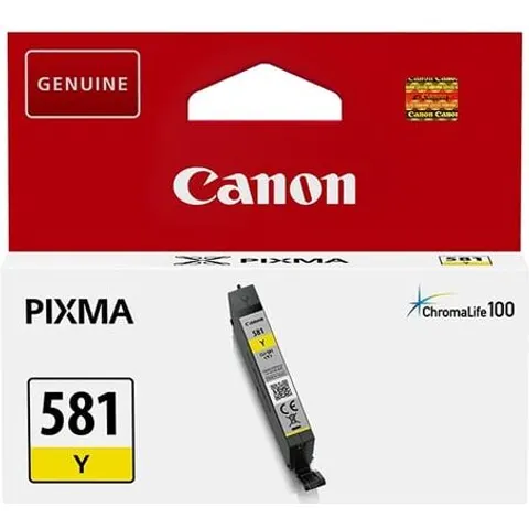 Canon CLI-581Y cartucho de tinta amarillo – imagen 2