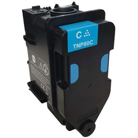 Konica Minolta TNP-80C toner cian – imagen 2