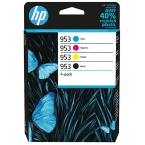 HP 953 (6ZC69AE) multipack 4 colores – imagen 2