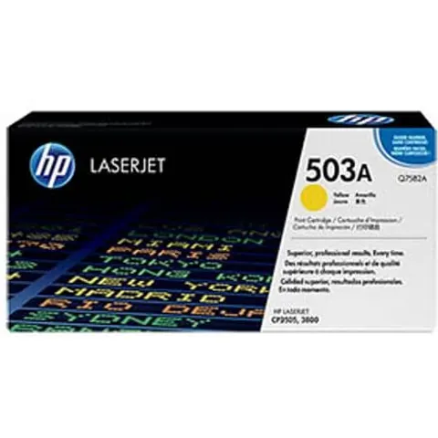 HP Q7582A toner amarillo 503A – imagen 2