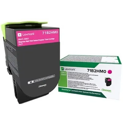 Lexmark 71B2HM0 toner magenta XL – imagen 2