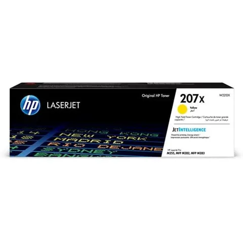 HP 207X Original Amarillo – imagen 2