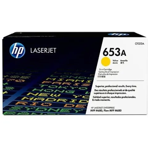 HP 653A (CF322A) toner amarillo – imagen 2