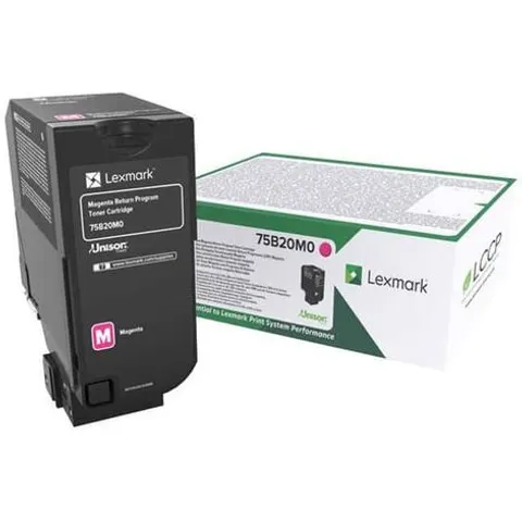 Lexmark 75B20M0 toner magenta – imagen 2