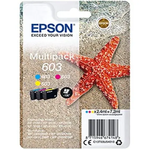 Epson 603 Pack 3 colores (C/M/Y) – imagen 2