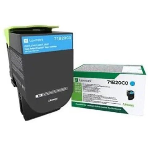 Lexmark 71B20C0 toner cian – imagen 2