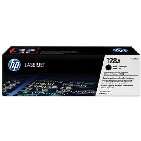 HP 128A (CE320A) toner negro – imagen 1