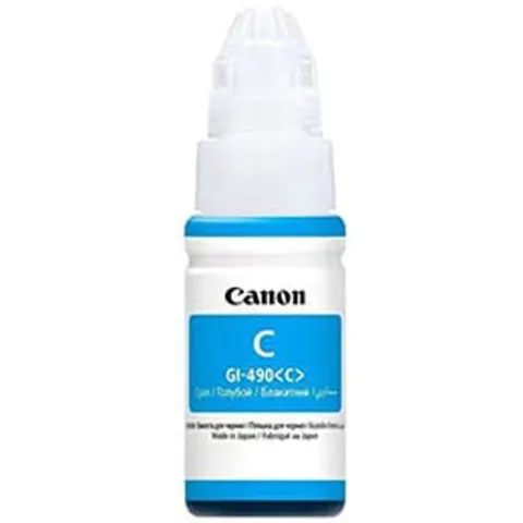 Canon GI-490C botella de tinta cian – imagen 2