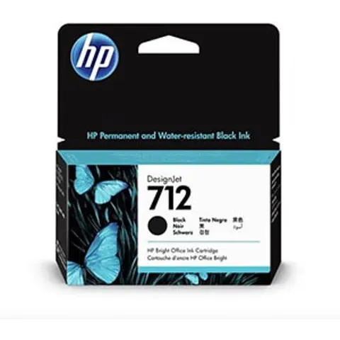 HP 712 Original Negro – imagen 2