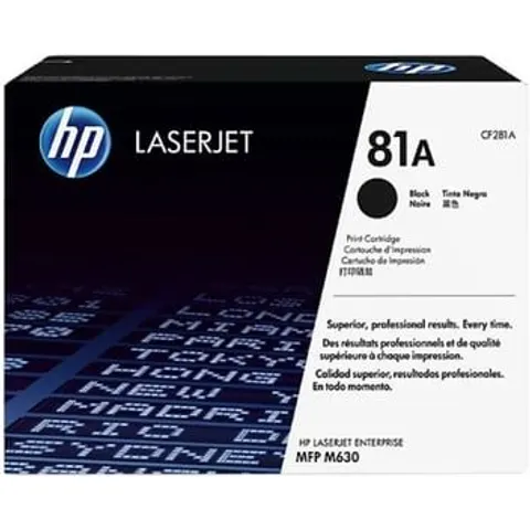CF281A toner negro HP 81A – imagen 2