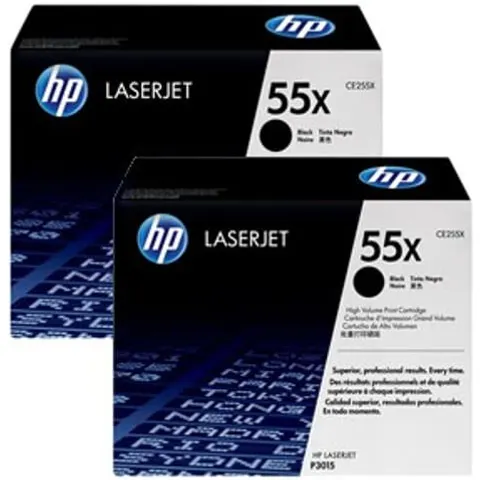 HP 55X Pack 2 toner negro – imagen 2