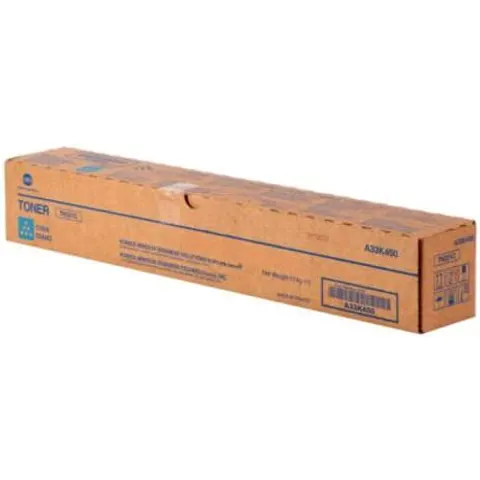 Konica Minolta TN-321C toner cian (A33K450) – imagen 2