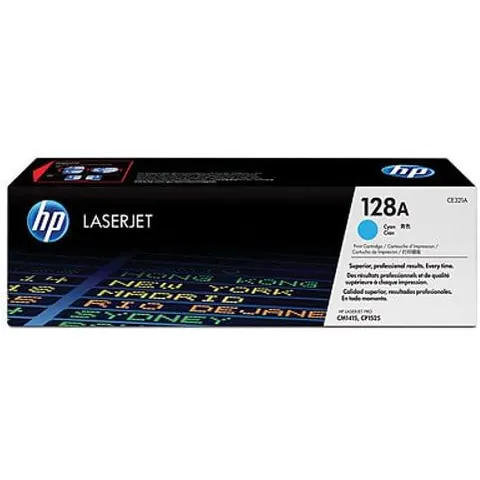 HP Tóner CYAN 128A – imagen 1