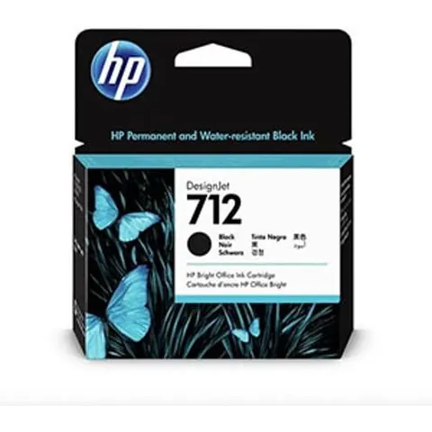 HP 712 XL Original Negro – imagen 2
