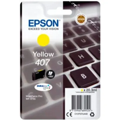 Epson 407 cartucho de tinta amarillo – imagen 2