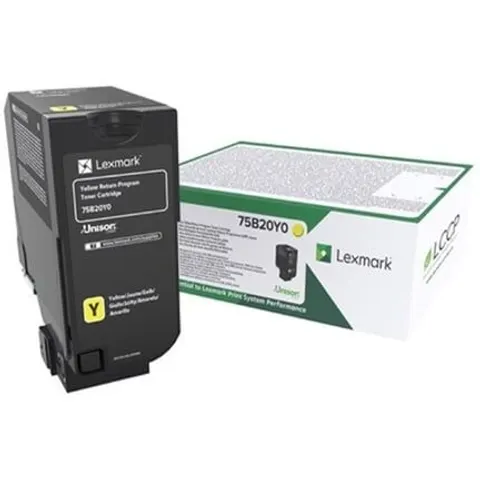 Lexmark 75B20Y0 toner amarillo – imagen 2