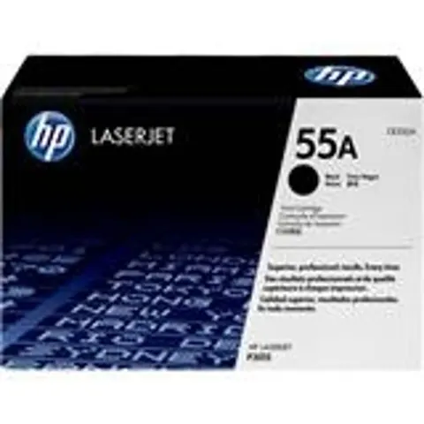 HP 55A (CE255A) toner negro – imagen 2