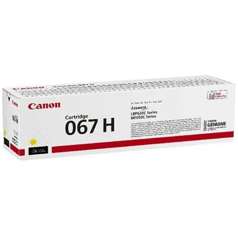 Canon 067H Original Amarillo – imagen 2