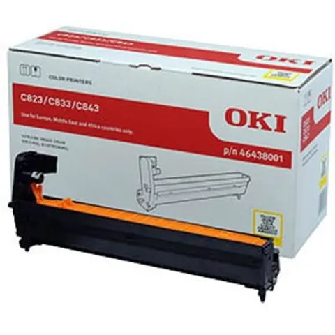 Oki 46438001 tambor amarillo – imagen 2