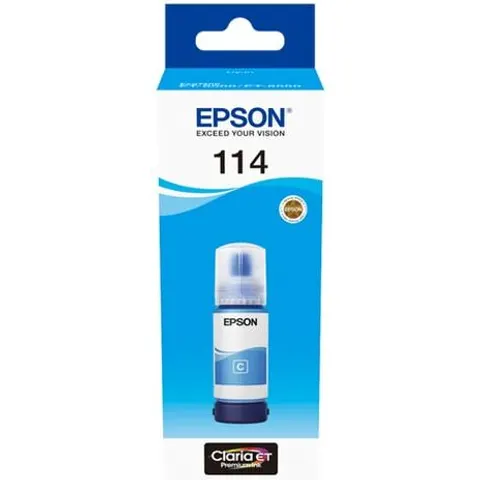 Epson 114 botella de tinta cian – imagen 2